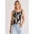 Top met boothals en schouderdetail