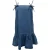 Ganni Tint Mini Jurk in Lichtblauwe Denim