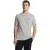 No Excess T-shirt crewneck small pin stripe mid grey
