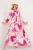 Patroon V-hals Maxi jurk