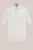 WE Fashion – Heren boxy fit polo met structuur – Boxy Fit – Gebroken wit – Katoen –
