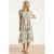 Smashed Lemon midi jurk groen