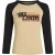 Raglan logo T-shirt in zwart