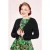 Let’s Go Dancing vest in zwart