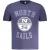 North Sails Blauwe Katoenen T-Shirt voor Mannen
