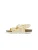 Bayton Sandalen ‘Achille’  geel / wit