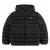 Lacoste quilted gewatteerde jas met logo – zwart