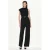 Mango jumpsuit met ceintuur – zwart