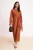 Trendyol Modest Dames Bruin Effen Maxi Lang Skater Modest Jurken