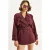 Katoenen Mix Midi Trenchcoat met Knopsluiting