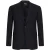 Boss Heren Colbert met Revers (Zwart)