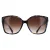 Michael Kors MK2201 Malia 395213 helderblauw schildpad bruin gradiënt zonnebril