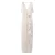 Maxi Satin Laarzen Aansluitend V-Hals Dames COMMA