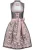STOCKERPOINT Dirndl ‘Marietta’  donkergrijs / rosé