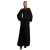 Vrouwen jurk met pofmouwen Goddiva Maxi