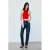 Mango gebreide top – rood