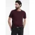 John Varvatos Eden Ss Burnout Crew Dark Plum