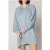 American Vintage Ls Short A Dress Bleu Ciel