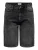 Only Dames Short Broeken ONLSONNY HW WIDE DNM regular/straight Fit Zwart Volwassenen