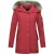 TheBrand Lange parka jas met bontkraag