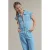 Like Flo T-shirt zalm rib gebreid