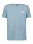 Men T-shirt Ss Classic Print – Lichtblauw