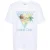 Casablanca Afro Cubism Tennis Club T-shirt met print in wit
