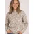 Trui met col en jacquardpatroon