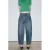 Mango regular fit barrel jeans – medium blue denim