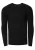 Slim fit fijngebreide biker trui met ronde hals