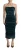Dolce & Gabbana Turquoise Bustier Corsage Geplooide Midi Jurk voor Dames