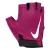 Nike Dames/Dames Gym Essential 2024 Fitness Vingerloze Handschoenen (Zwart / Fuchsia)