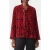 The Kooples Pleated Long-sleeved Top Black – Red