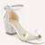 Grazia Lace Block Hak Bridal Sandalen