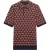 Ted Baker Melvvin Geo Jacquard Bordeauxrode Gebreide Poloshirt