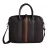 Ted Baker Never Striped Pu Bruine Documenten Laptoptas