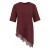 WE Fashion T-shirt donkerrood