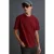 T-shirt met ribstructuur en ronde hals