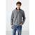 Heren Slim Fit Halflange Rits Pluche Sweatshirt