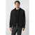 Mango Man wollen regular fit overshirt – zwart