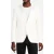 John Varvatos One Button Peak Lapel Jacket White