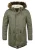 INDICODE JEANS Winterparka ‘IDPulsoor’  olijfgroen