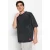TRENDYOL MAN Jongens Grijs Slogan Kort Oversized T-shirts