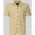 FYNCH-HATTON slim fit poloshirt met structuurpatroon