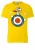 LOGOSHIRT Shirt ‘Peanuts – Snoopy Pilot’  blauw / geel / rood / wit
