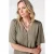 MS Mode top met lurex kaki