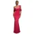 Strakke damesjurk Goddiva One Shoulder
