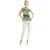 Zwierige print top met boothals