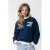 Colourful Rebel sweater donkerblauw