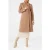 Forever New Brodie Funnel Neck Coat Camel